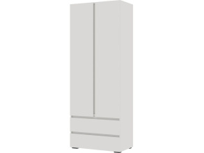 Шкаф «Хелен» ШК-01 2-х дверный, белый от магазина Мебельный дом
