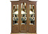 Шкаф с витриной «Давиль» ММ-126-15/03 (стекло с декором). Фото 2