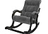 Кресло-качалка Модель 77, венге, Verona Antrazite Grey. Фото 1